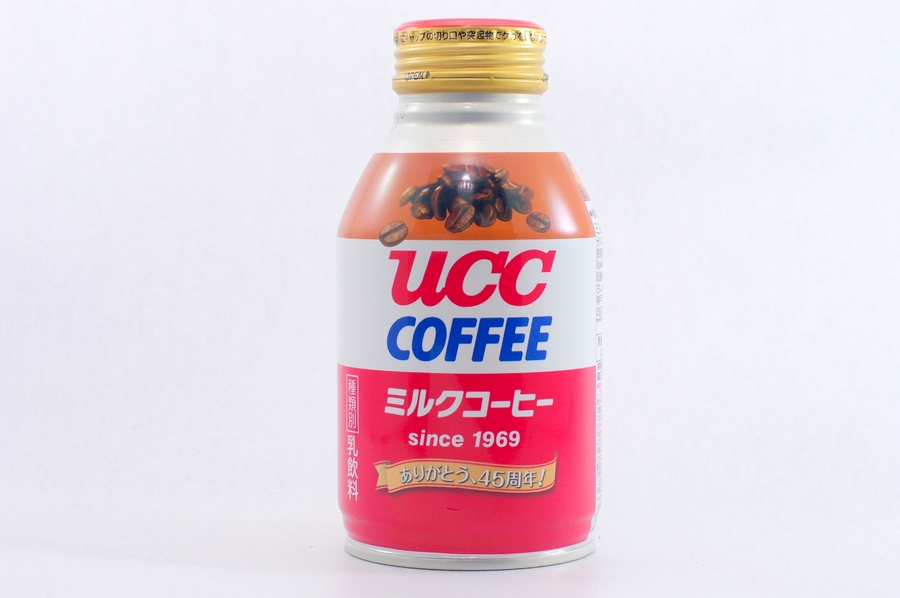 UCC ミルクコーヒー（45ｔｈ）260gリキャップ缶 2014年10月