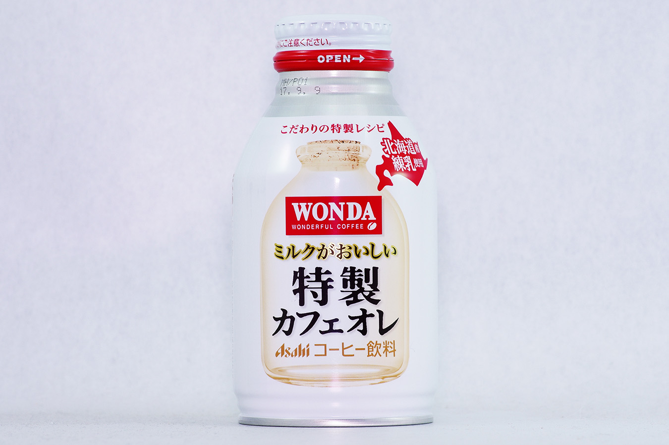 WONDA 特製カフェオレ ボトル缶260g 2016年10月