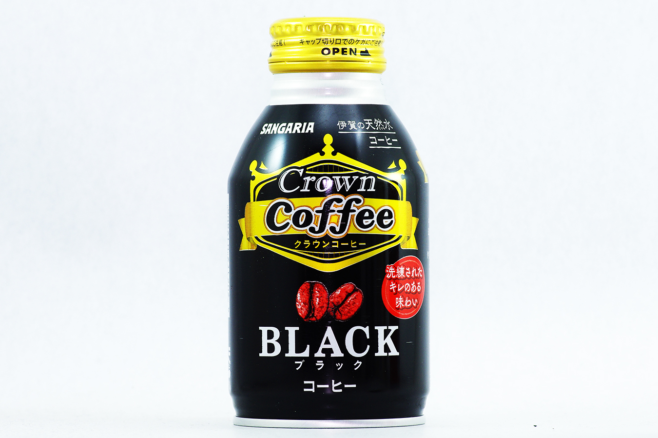Crown Coffee ブラック 260gボトル缶 2018年3月