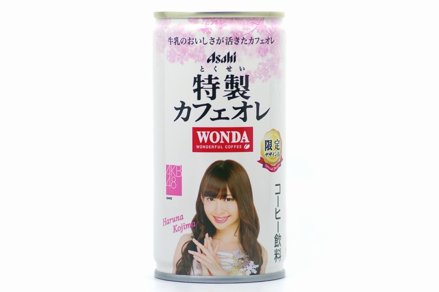 WONDA 特製カフェオレ AKB48デザイン缶 小嶋陽菜1