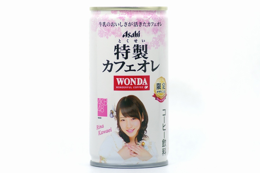 WONDA 特製カフェオレ AKB48デザイン缶 川栄李奈1