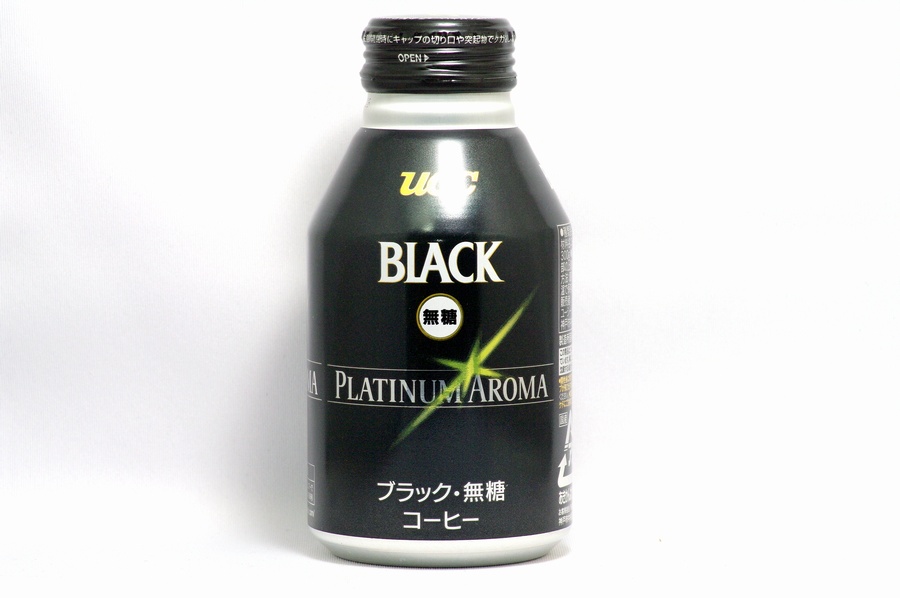 ブラック無糖プラチナアロマ300gボトル