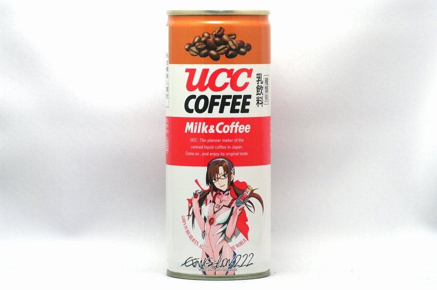 UCCコーヒー ミルク＆コーヒー エヴァンゲリヲン Blu-ray&DVD発売記念缶（真希波・マリ・イラストリアス）