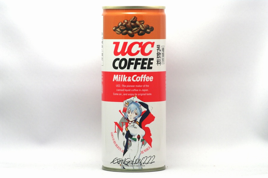 UCCコーヒー ミルク＆コーヒー エヴァンゲリヲン Blu-ray&DVD発売記念缶（綾波レイ）