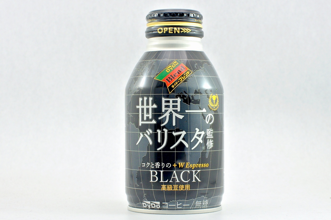 ダイドーブレンド BLACK 世界一のバリスタ監修 275gボトル缶 2015年3月