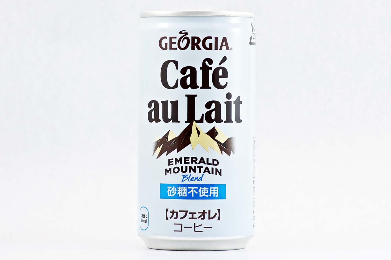 GEORGIA エメラルドマウンテンカフェオレ 砂糖不使用 アルミ缶 2015年6月