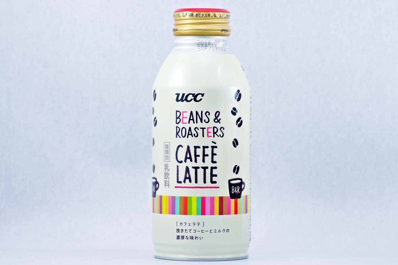 UCC BEANS & ROASTERS CAFFÈ LATTE 375gボトル缶 2015年9月
