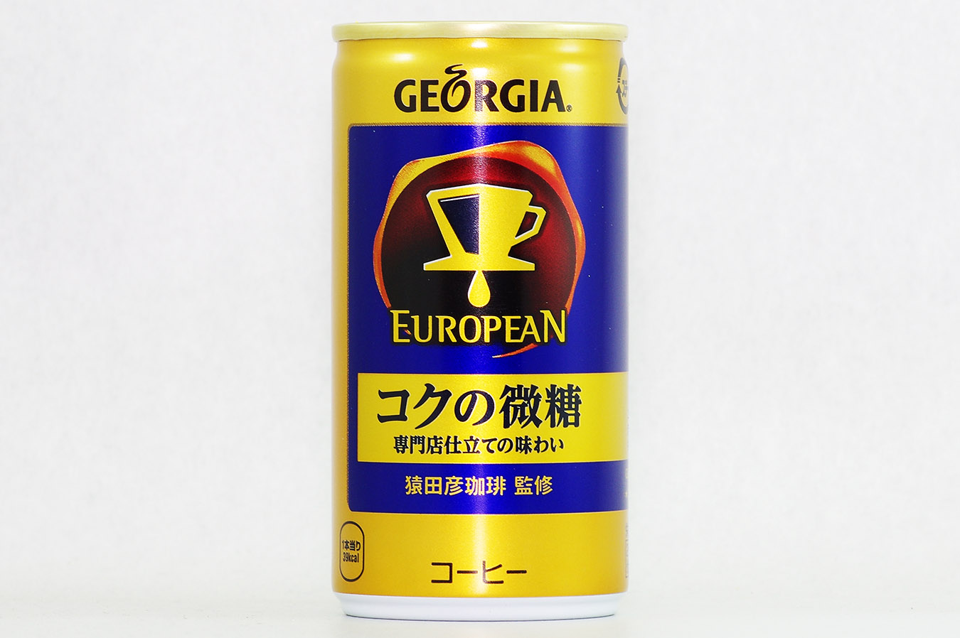 GEORGIA ヨーロピアン コクの微糖 スチール缶 2016年2月