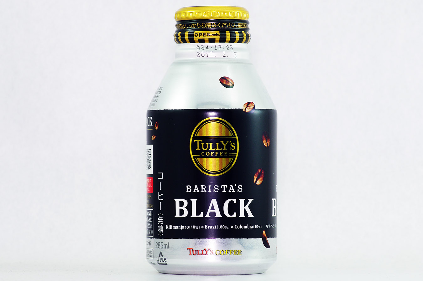 TULLY'S COFFEE BARISTA'S BLACK 285mlボトル缶 2016年3月