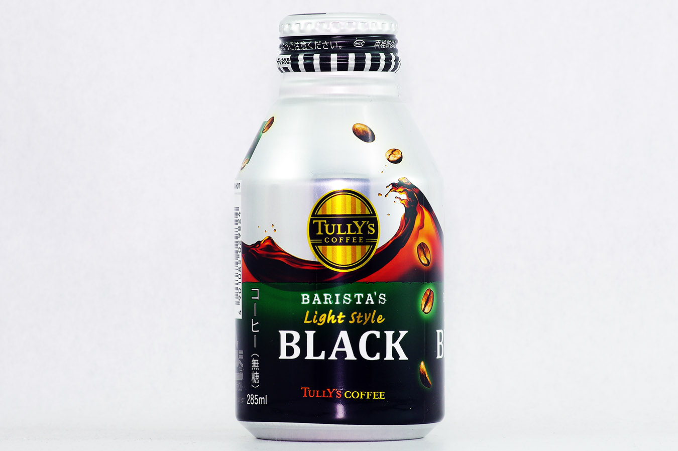TULLY'S COFFEE BARISTA'S Light Style BLACK ボトル缶 285ml 2016年4月