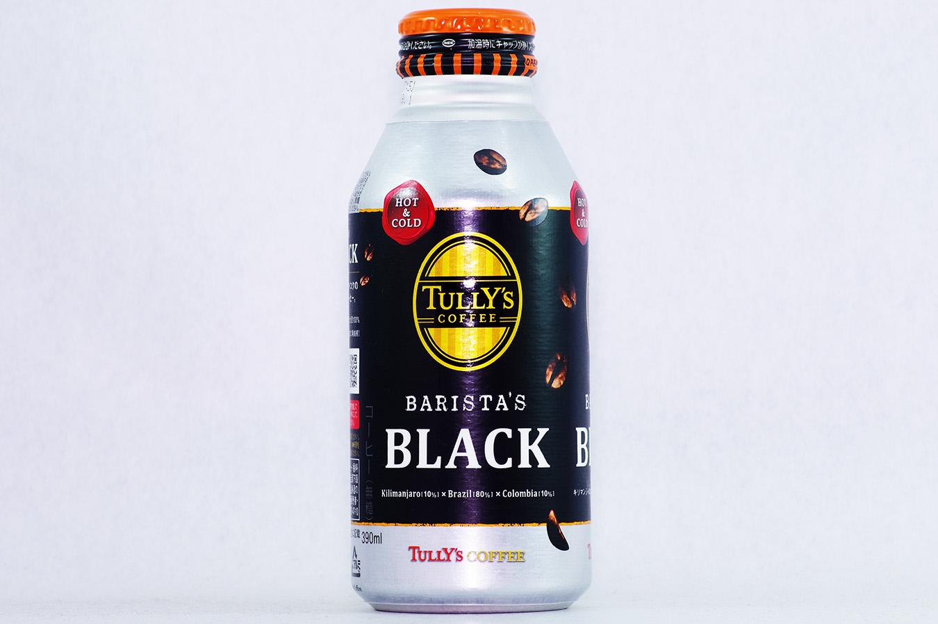 TULLY'S COFFEE BARISTA'S BLACK 390mlボトル缶 2016年9月